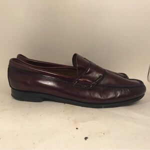G.H. Bass Weejuns Shoes Mens Brown Leather Penny Loafers Handcrafted Sz 12 D